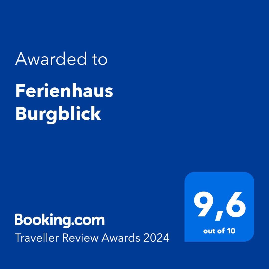 Ferienhaus Burgblick Munzenberg Ngoại thất bức ảnh